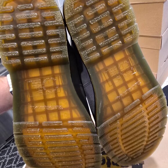 DR. MARTENS Adrian Snaffle Loafer Grey / Washed Denim 31588764 Mens US Size 13 - Picture 8 of 9